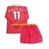 Camisola Liverpool M Salah 11 Criança Equipamento Primeiro 2024-2025 Manga Comprida